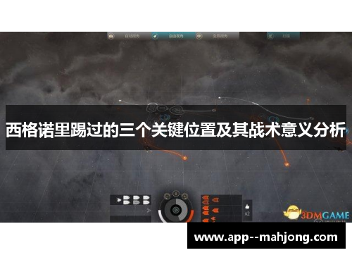 西格诺里踢过的三个关键位置及其战术意义分析